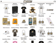 Tablet Screenshot of bryantgear.com